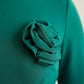 Elegant bodycon-klänning med rund halsringning