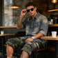 🩳 50% RABATT 🗺️ | Herr Camouflage Cargo-Shorts – Många Fickor & Avslappnad Passform
