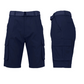 Snabborkande cargoshorts för herr med bälte
