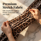 Leopardmönstrad axelbandslös jumpsuit