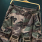 🎁 2026 Nyheter 50% RABATT 💥 Herrars nitar kamouflage cargo shorts – rivna, multifickor och resår i midjan – tuffa streetwear cargo shorts 🛹
