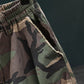 🔥Cargoshorts med nitar i kamouflage för män