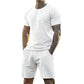 2-delat set med sport-T-shirt och shorts för herr
