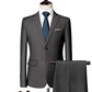 ✨👔60% RABATT + FRI FRAKT 💼Herr Tvådelad Kostym i Modern Passform – Andningsbar, Skrynkelfri & Professionell Stil ✨