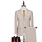 ✨👔60% RABATT + FRI FRAKT 💼Herr Tvådelad Kostym i Modern Passform – Andningsbar, Skrynkelfri & Professionell Stil ✨