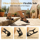 🎁 Heta sommarerbjudanden - 50% rabatt! 🔥Dam Sandaler med Korsande Remmar och Platt Sula