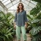 Casualbyxor för damer med resår i midjan