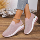Slip-on-sneakers för damer med strass och fjärilsmotiv