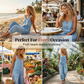 Ärmlös jumpsuit med vida ben för dam