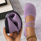 Andningsbara Fly Knit-slip-ons för damer