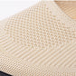 Andningsbara Fly Knit-slip-ons för damer