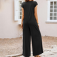 Jumpsuit för damer med lös passform och vida ben