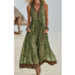 ⏳Limited-time 50% off⏰Women's Summer Leopard Printed Maxi Dress👒👗