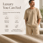 👕 2-delat set med skjorta och byxor i casualstil för män – Skjorta & byxor för en avslappnad och snygg look ☀️