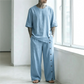 👕 2-delat set med skjorta och byxor i casualstil för män – Skjorta & byxor för en avslappnad och snygg look ☀️