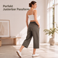 Kvinnors lediga jeans-capribyxor