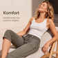 Kvinnors lediga jeans-capribyxor