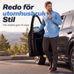 Herr ledig långärmad denimskjorta