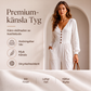 Dambyxdress med V-ringning och långa ärmar
