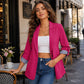 ☀️🧥Nyheter – Elegant kofta-blazer – mjukt fall och mångsidiga stylingmöjligheter, från kontoret till kvällen
