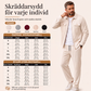 Herrset i 2 delar: jacka med textur och byxor