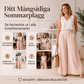 Damens lösa, luftiga vida byxor