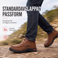 Kvinnors avslappnade slip-on-skor i PU-läder