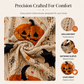 Women's Halloween Pumpkin Crochet Knit Top