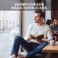 Varmfodrade raka jeans för män