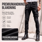 Smalpassande trasiga jeans för män