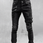 Smalpassande trasiga jeans för män