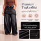 Kjol lager ovanpå denimjeans för kvinnor