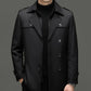 Herrtrenchcoat med avtagbart foder