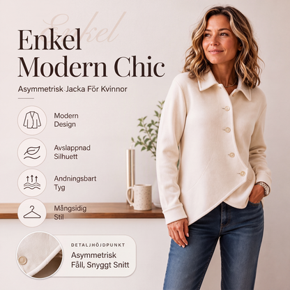 Damjacka med oregelbunden diagonal knäppning