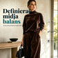 🧶 50 % rabatt | Flödande elegans och mjuk komfort – stickat set för damer
