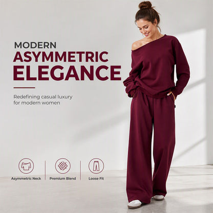 📢📢50 % rabatt!!! 🎉✨ Tvådelat set för damer: tröja & joggingbyxor – Ett avslappnat tvådelat set bestående av en tröja och joggingbyxor – perfekt för en bekväm look i vardagen, vid träning och på fritiden. Nu -50 %!