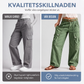 Vida, stretchiga cargobyxor för kvinnor