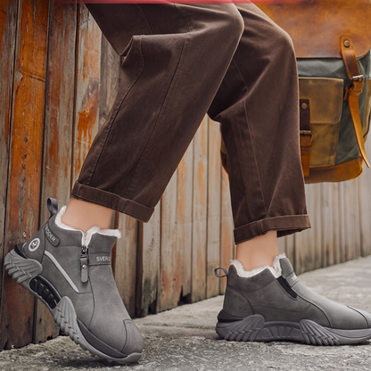Bästsäljare🔥|Herrarnas Varma Sneakers – Vinterfodrade Komfortskor med Mjuk Foder för Kalla Dagar