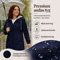 🍂⏳ 50% rabatt under en begränsad tid! 💥Vattentät damjacka med huva för utomhusbruk