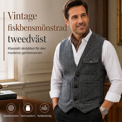 Moderna retro-västar för män
