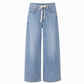 Damjeans med passform som är ledig och lös, vida ben