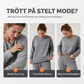 Set med ledig sweatshirt och sweatpants för kvinnor, 2 delar