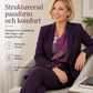 Elegant 3-delad kontorsdräkt för kvinnor
