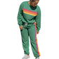 Set med ledig sweatshirt och sweatpants för kvinnor, 2 delar