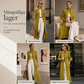 Dam lång kabelstickad mockneck-cardigan, långkofta i tröjskoftsdesign