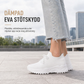 Kvinnors vardagliga andningsbara slip-on sneakers
