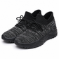 Kvinnors vardagliga andningsbara slip-on sneakers