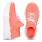 Kvinnors vardagliga andningsbara slip-on sneakers