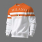Tröja med Milano Italia-tryck för män