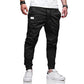 🔥Köp 2 och få fri frakt🔥Cargo-byxor för män Joggers Dragsko Elastisk midja Elastisk mudd Vanlig sport Utomhuslöpning
